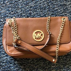 Michael Kors clutch with adjustable straps